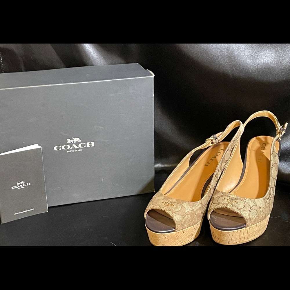 Coach platform shoes #10